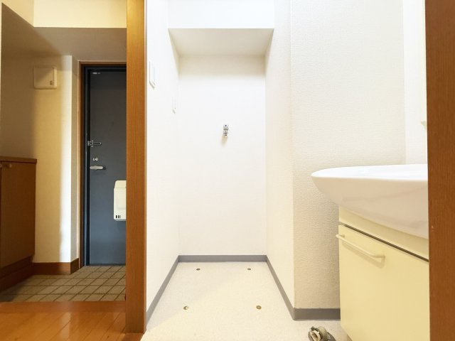 COCO北本町の洗面所