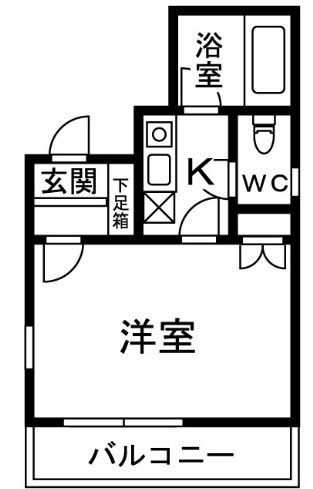 シャルマンフジ諏訪の森の間取り