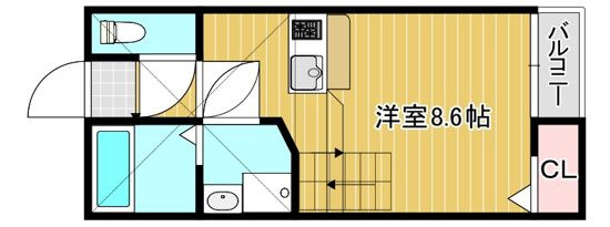 Patina千早の間取り