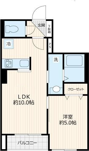 グランドゥールの間取り|間取りです。