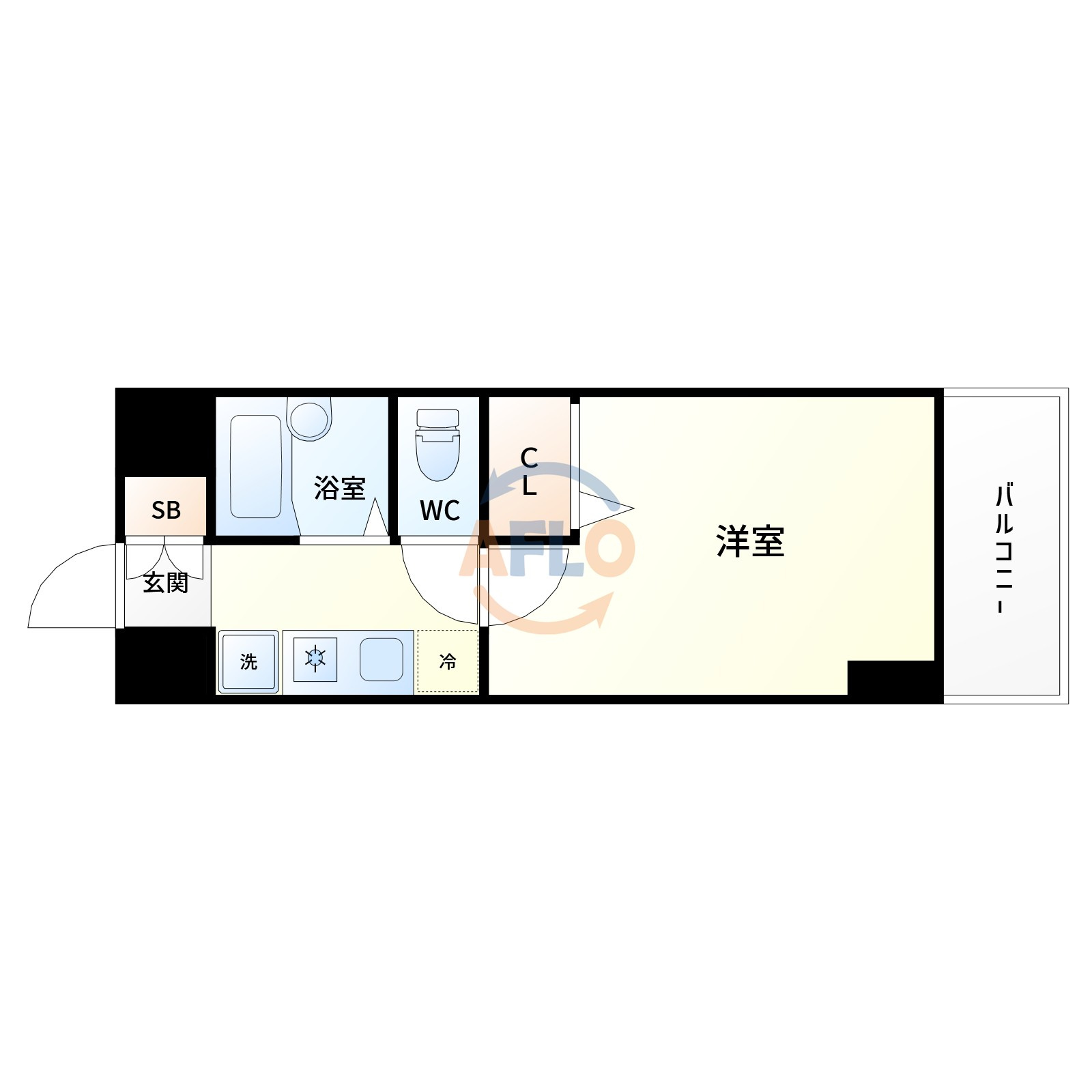 ノルデンハイム小松の間取り|間取り