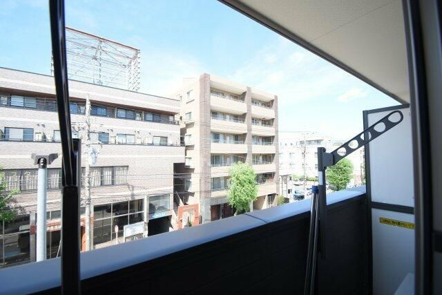 コモハイツ宮崎台のバルコニー