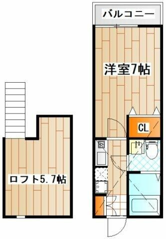 コモハイツ宮崎台の間取り