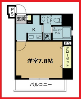 【間取り】 | スカイコート浅草雷門