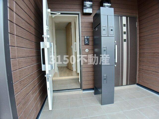 田代スクエアの玄関|ゆったりとした玄関です