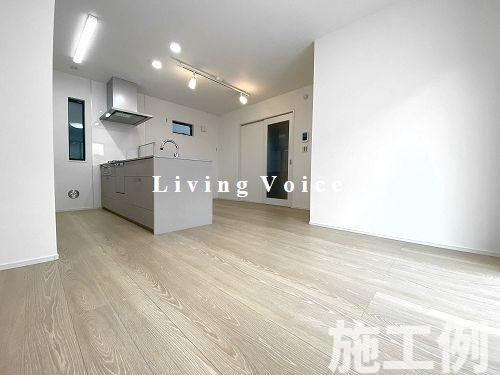 【仲介手数料０円】相模原市中央区田名　新築一戸建て　全3棟の居間・リビング|相模原市中央区田名　新築一戸建て　全3棟