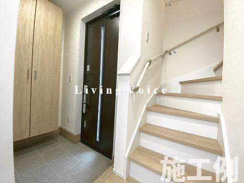 【仲介手数料０円】相模原市中央区田名　新築一戸建て　全3棟の玄関|相模原市中央区田名　新築一戸建て　全3棟