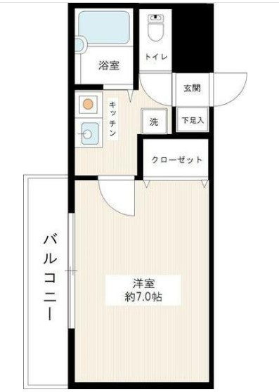 メテオーロ舞浜の間取り