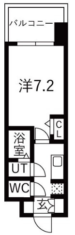 【間取り】 | D.Clarest長田駅前