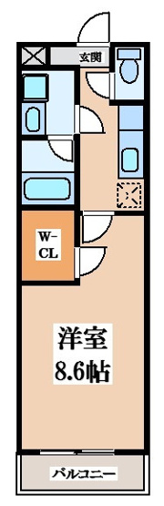 【間取り】 | ベルシェソワK