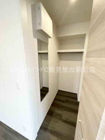 大阪市鶴見区放出東３丁目のアパートの収納