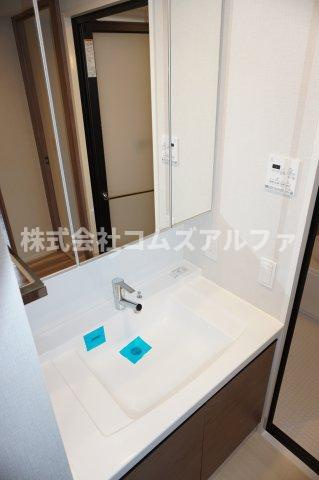 ジオエント横浜の独立洗面台|ジオエント横浜　独立洗面台