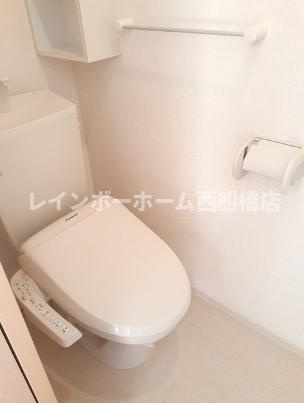 ヴィラ小塚山のトイレ