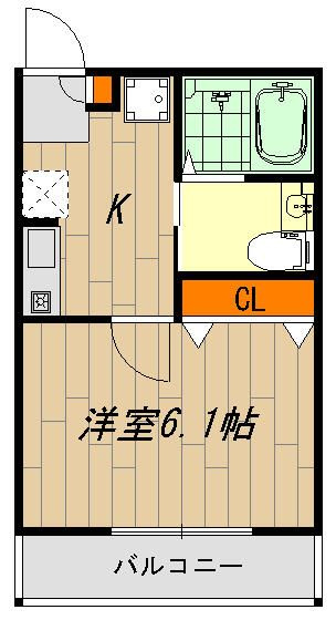 シャンステラ池袋の間取り|間取りです。