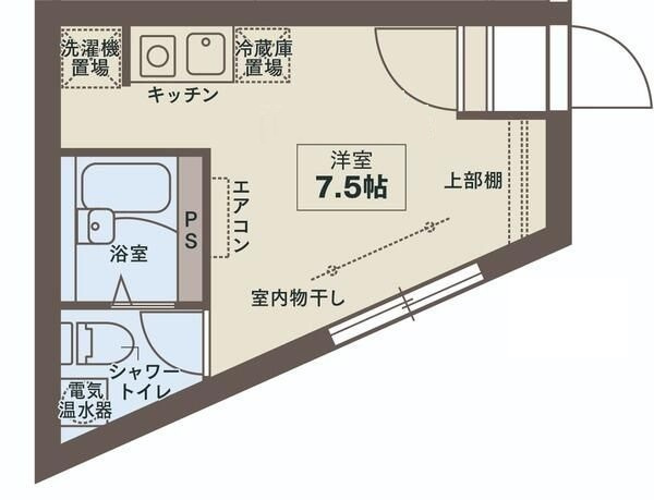 ＣＯＣＯＦＬＡＴ田端Ⅲの間取り|間取りです。