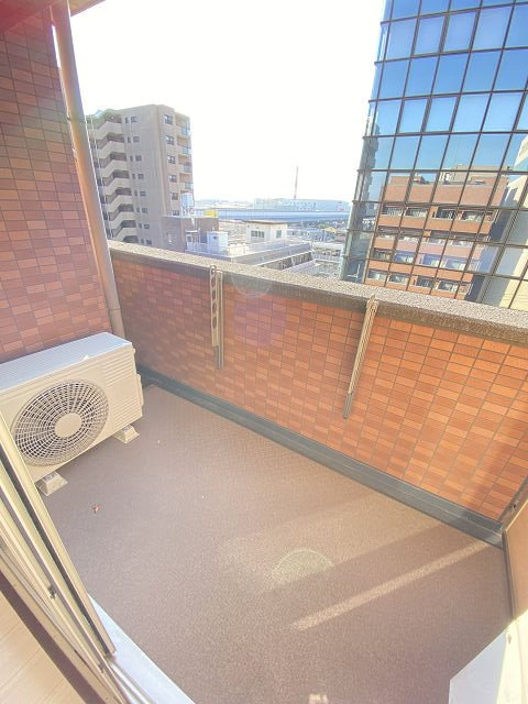 尼崎市開明町２丁目の賃貸マンションのバルコニー|陽当たり良好なバルコニーです
