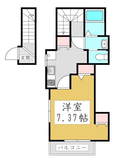 【間取り】 | スマートテラスⅣ