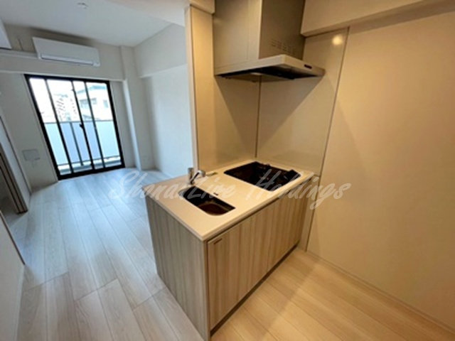 グランカーサ横濱石川町のキッチン|二口コンロのシステムキッチン