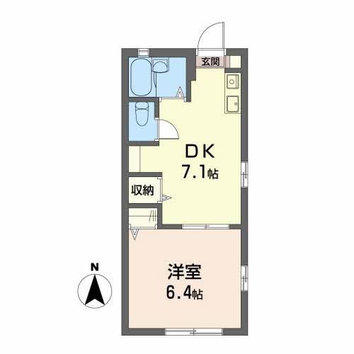 ラピス B棟の間取り