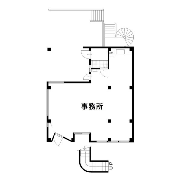 水野ビル【　1階路面店　】の間取り