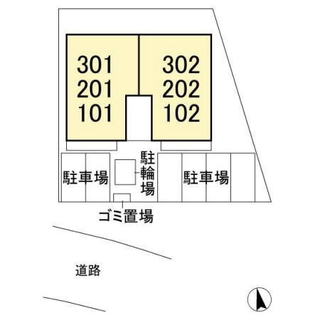 アンビエンテの区画図