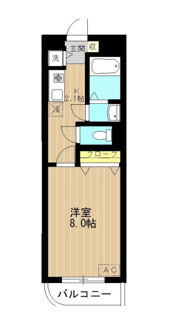 【間取り】 | ベルドミール武蔵野 | 間取りです。