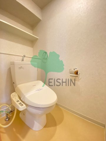 レジディア博多東のトイレ|清潔感のあるトイレです。