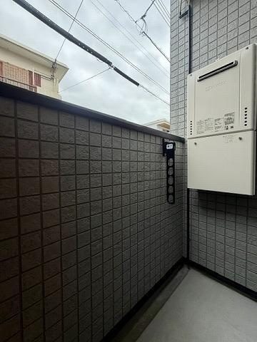 ジラフ桜ケ丘Aのバルコニー