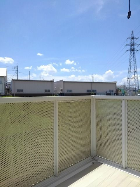 シェーン　パラスト　Ⅰのバルコニー