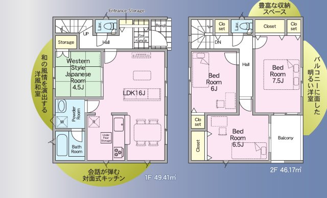 クレイドルガーデン吉野ヶ里町立野 第8 2号棟の間取り