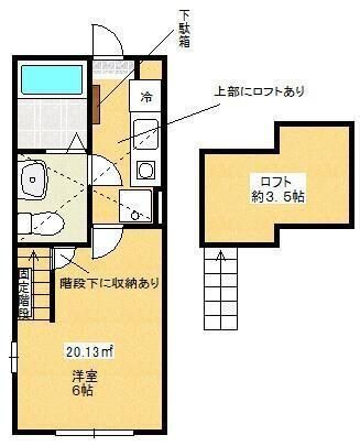 【間取り】 | カーサ古淵(カーサコブチ)