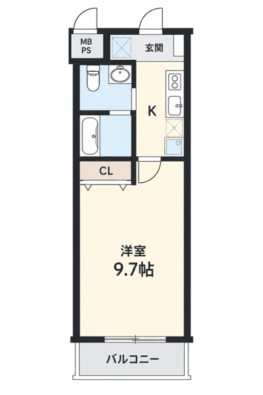 【間取り】 | ルミエール巽南