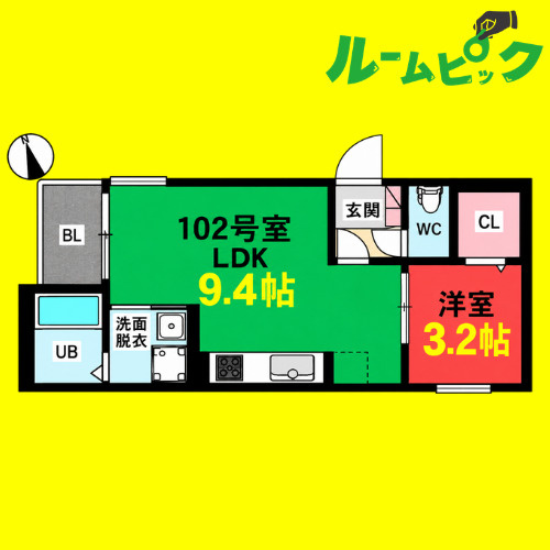 REGALEST COMFORT　名古屋市賃貸　仲介手数料無料の間取り