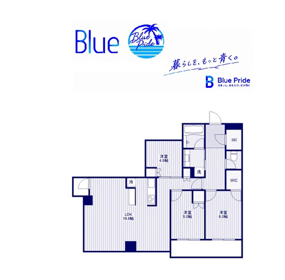 【間取り】 | リヴァリエB棟