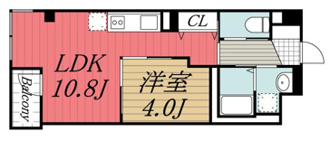 【間取り】 | ユニヴァリィ ルークス