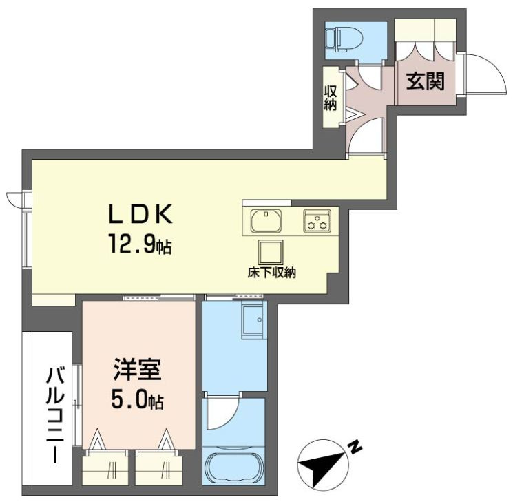 ラヴィ船橋の間取り
