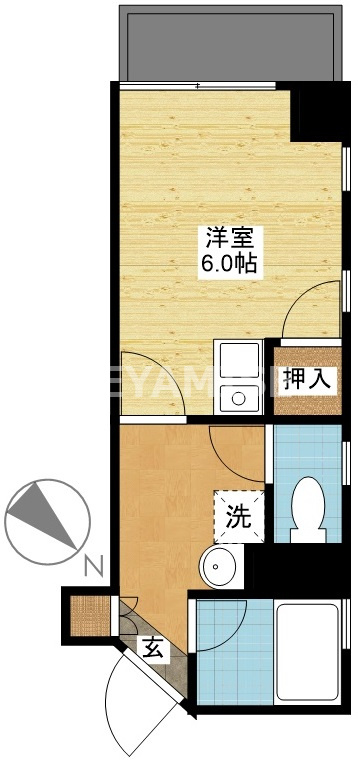 オランダ坂下ビルの間取り