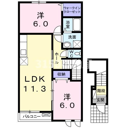 ブラウレーヘンの間取り