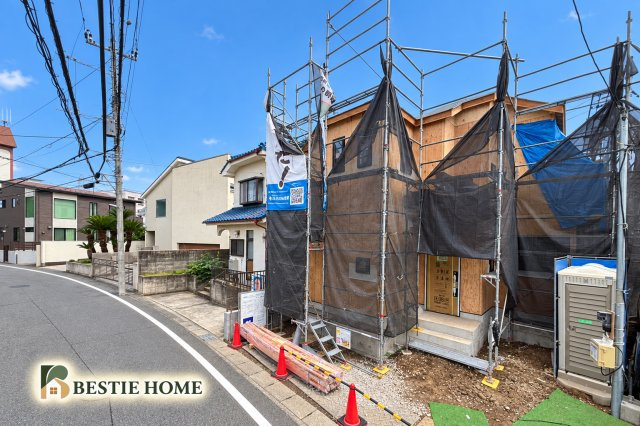 ●鷺沼駅　新築戸建の前面道路含む現地写真