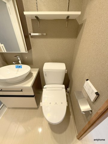 リンクハウス京町堀　仲介手数料無料のトイレ