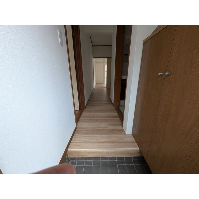 みどりハイツの玄関