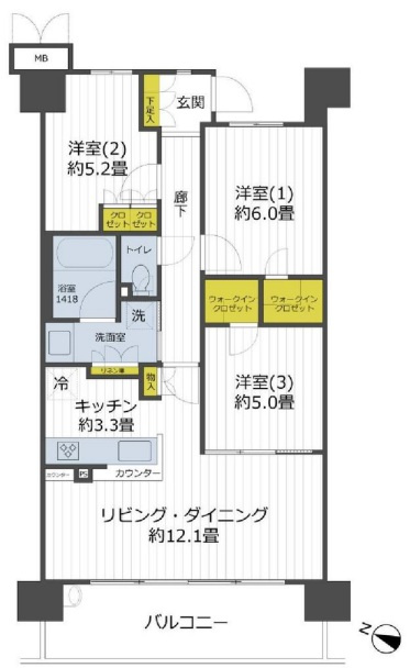ひばりが丘フィールズ1番街