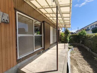 福田貸家のバルコニー|バルコニー付きです