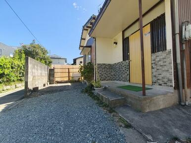 福田貸家の玄関|落ち着いた玄関です