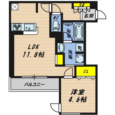 【間取り】 | メゾンルル赤川
