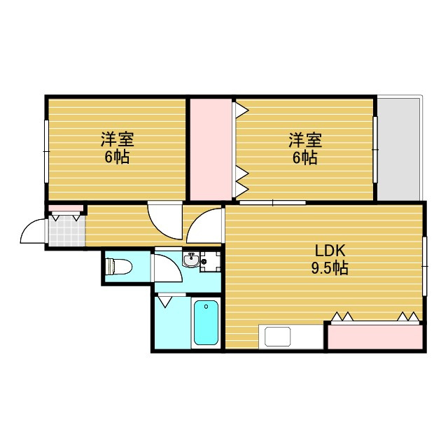 マンションサルナートの間取り