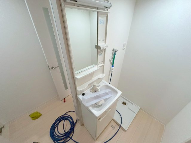 マンションサルナートの洗面所