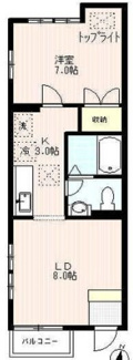 【間取り】 | クレセント・９１ | 間取りです。