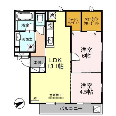 ラグラッツィアの間取り