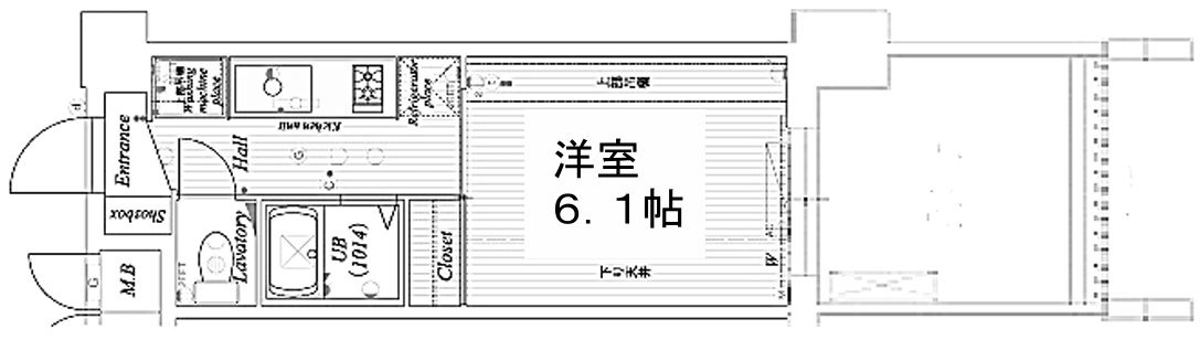 アクアプレイス京都東寺の間取り